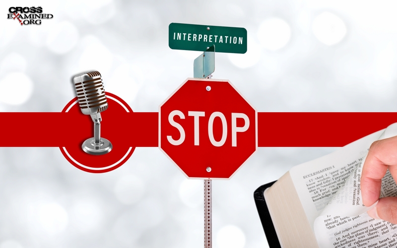 "STOP" to Interpret the Bible