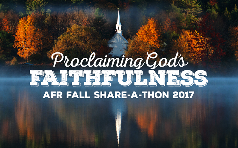 Share-A-Thon: Proclaiming God's Faithfulness - Day 1