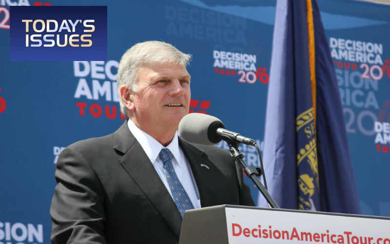 Rev. Franklin Graham Calls For Day of Prayer For President Trump