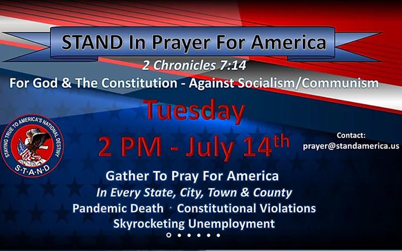 Stand In Prayer For America Rallies